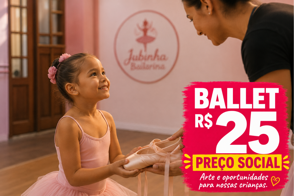 Instituto Jubinha Bailarina na comunidade